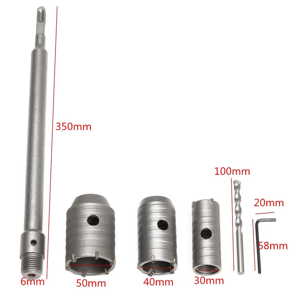 SDS Plus Shank Concrete Cement Stone Wall Hole Saw Drill Bit