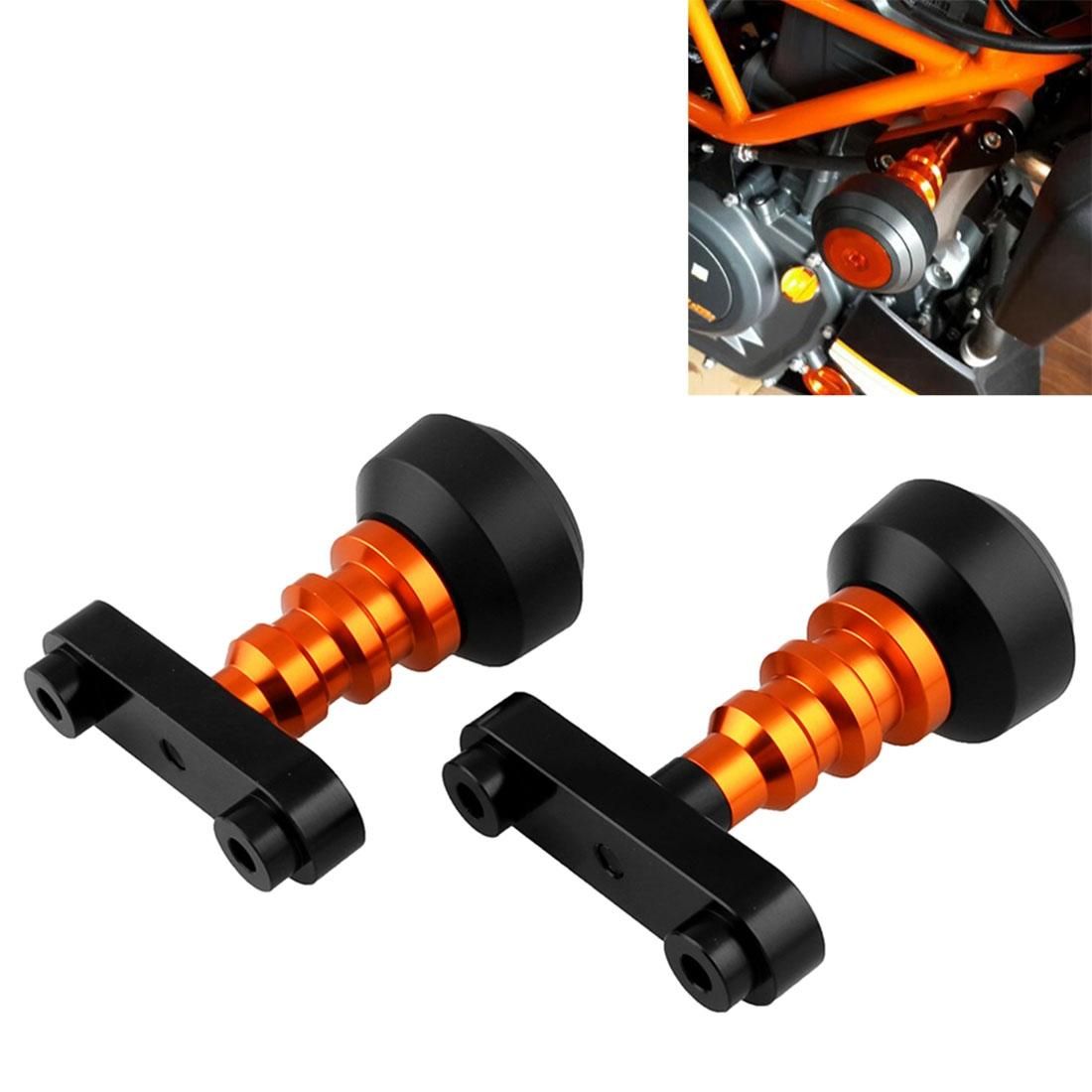 MB-FS003-OR Motorcycle Modified Body Anti-fall Bar for KTM DUKE 250 2017-2018 & 390 2013-2018 & 125 / 200 Year Round, One Pair