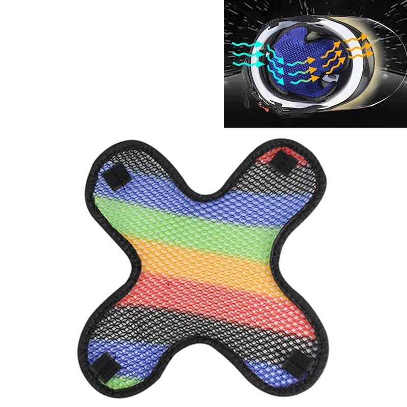 Motorcycle Helmet 3D Honeycomb Mesh Mat Heat-proof Breathable Pad (Colour)
