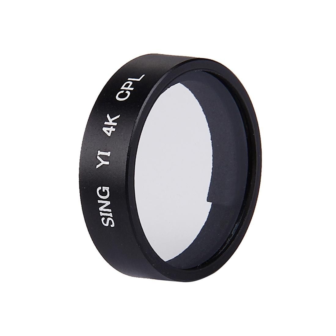 SING for Xiaomi Xiaoyi Yi II Sport Action Camera Proffesional 4K CPL Filter (Black)