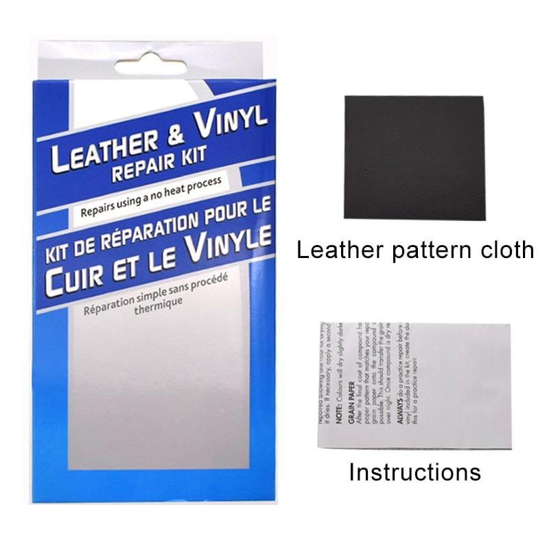 Car Seat Sofa Coats Holes Scratch Cracks Rips Repair Tool Leather Vinyl Repair Kit