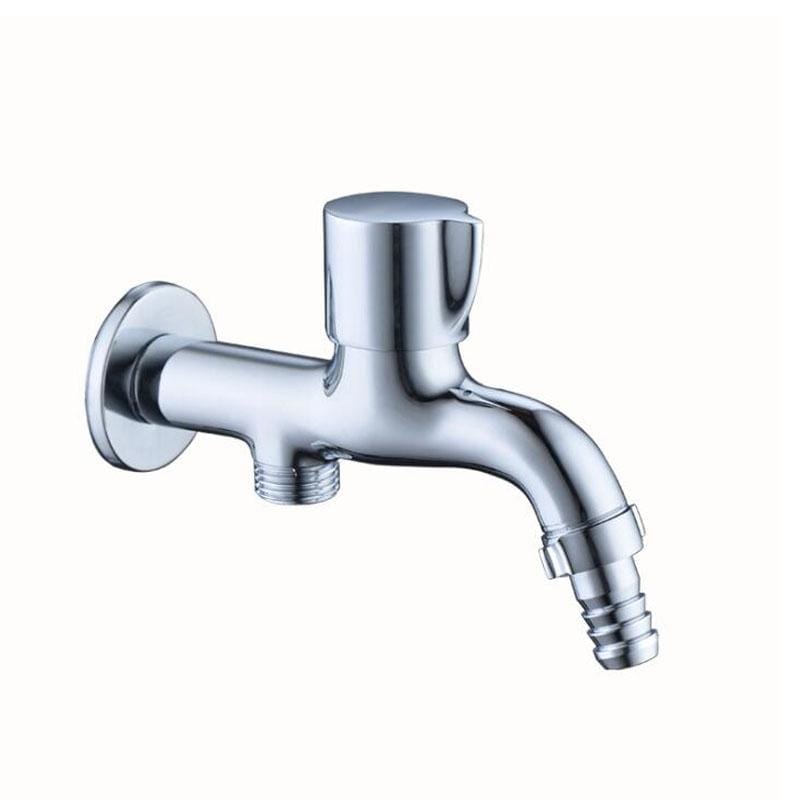 Double Out Faucet Bathroom Small Washing Machine Faucet, Color:Faucet