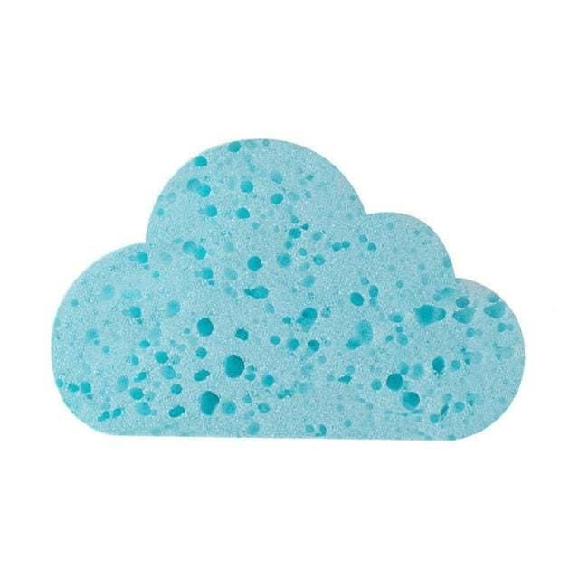 10 PCS Cloud Shape Sponge Wipe Household Cleaning Tool Decontamination Dish Cloth (Gray)