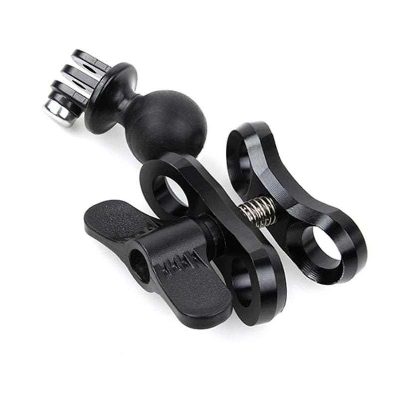 TMC HR311 Butterfly Connector with Ball Adapter Mount for GoPro HERO4 /3+ /3 /2 /1, Xiaomi Yi, SJ4000, SJ5000, SJ6000 Camera (Black)