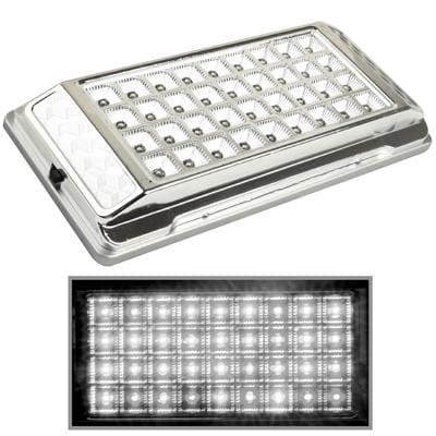 White Interior 36 LED Roof Light for Vehicle (Silver)