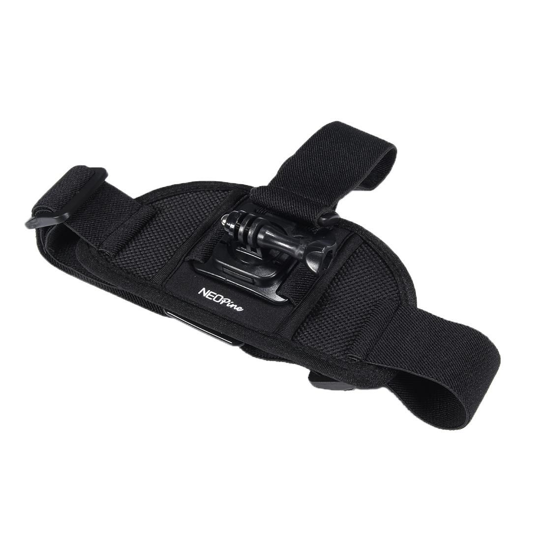 NEOpine Adjustable Action Camera Fixed Head Strap for GoPro HERO4 /3+ /3 /2 /1, Xiaomi Yi Sport Camera (Black)