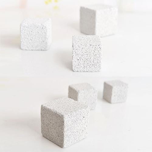 5 PCS Pet Square Volcanic Molar Stone Hamsters Rabbits Small Pets Teeth Grinding Stones Pets Training Tools, Large, Size:6*6*6cm