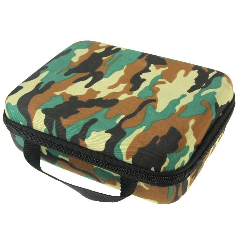 Camouflage Pattern EVA Shockproof Waterproof Portable Case for GoPro HERO 4 / 3+ / 3 / 2 / 1, Size: 21cm x 16cm x 6.5cm (Style2)