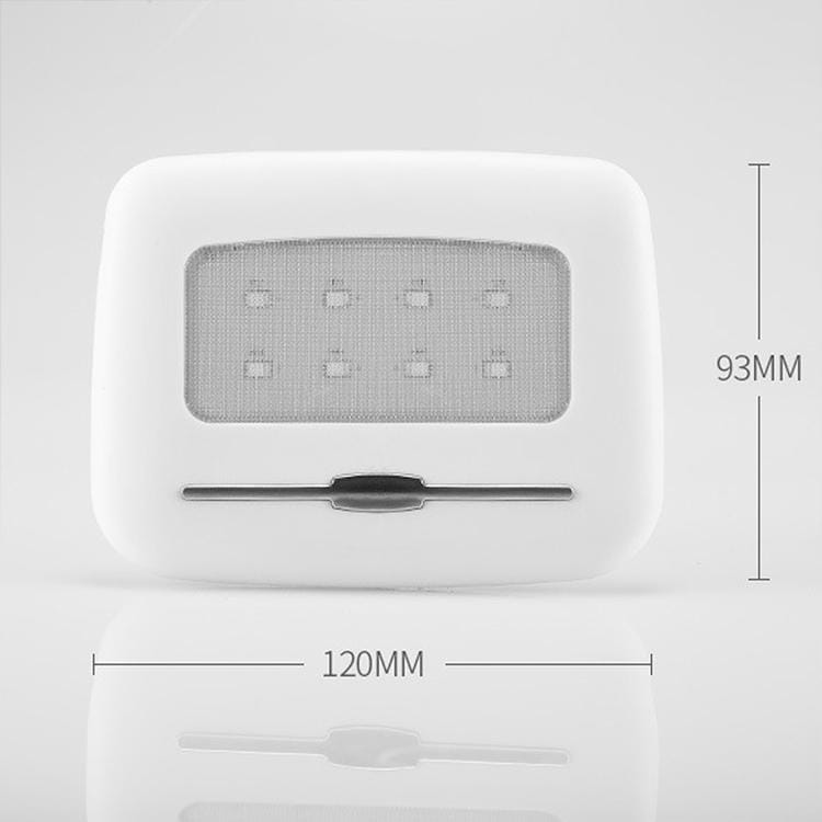 Car Interior Wireless Intelligent Electronic Products Car Reading Lighting Ceiling Lamp LED Night Light, Light Color:White Light (White)