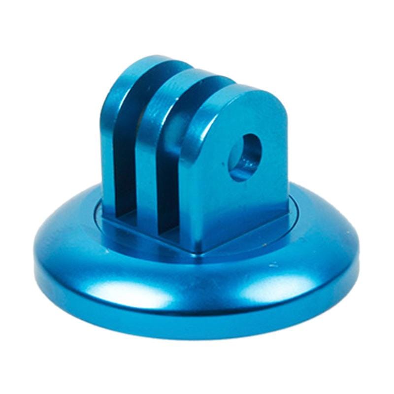 TMC HR155 Bike Headset Mount for GoPro  NEW HERO /HERO6   /5 /5 Session /4 Session /4 /3+ /3 /2 /1, Xiaoyi and Other Action Cameras (Blue)
