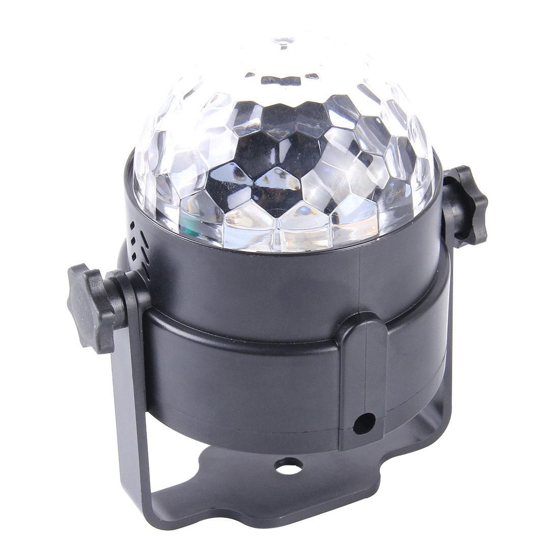 5V 6W Colorful Car Decoration DJ Light Laser Light Atmosphere Light Star Music Light Lamp with 6 RGB LED Lights