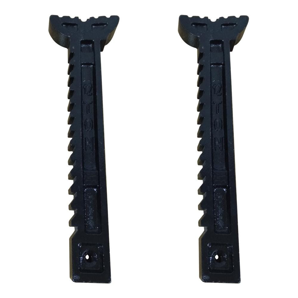 2 PCS Steel Vertical Jack Bracket Car Repair Tool, Bearable Weight: 12 Tons