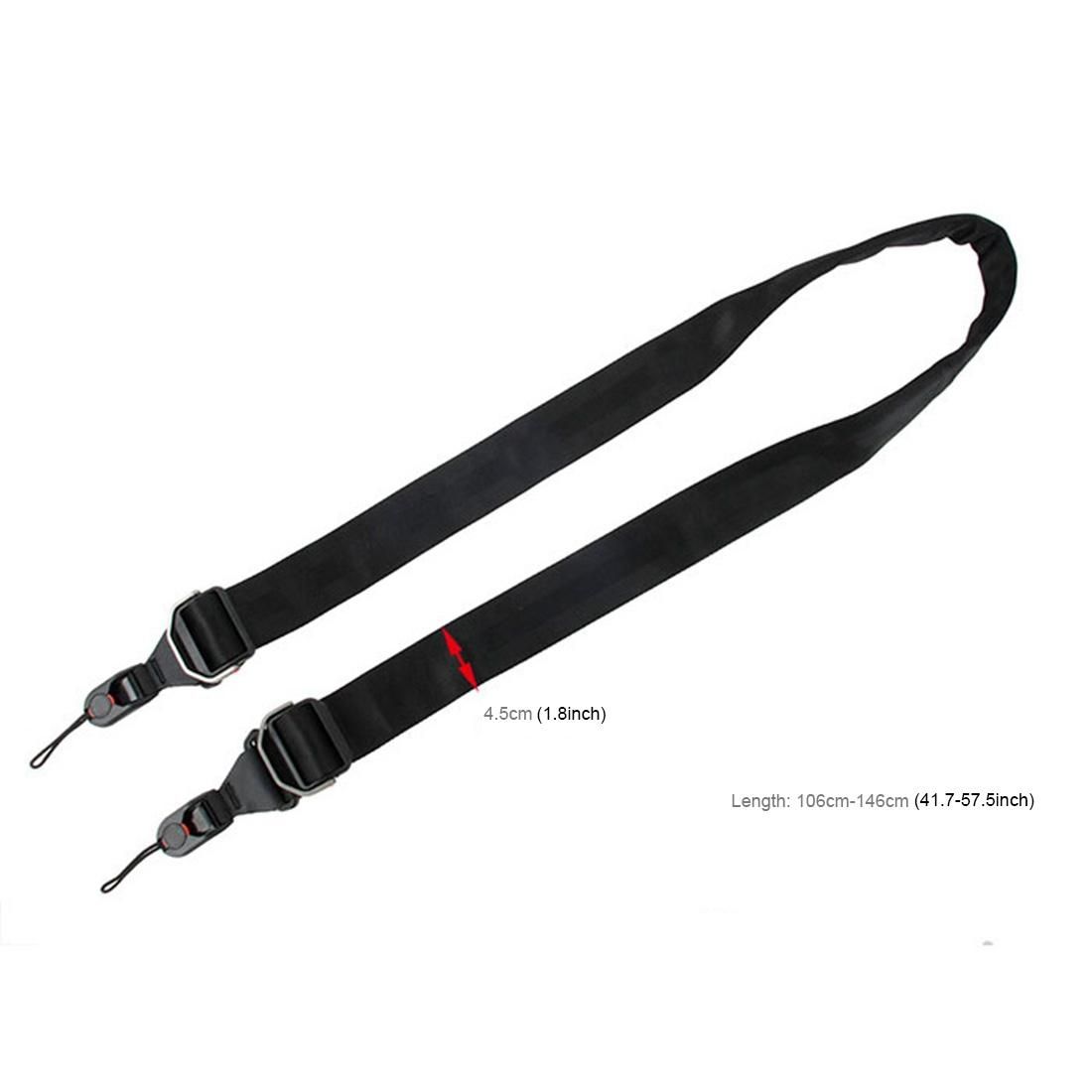 TMC HR399 Quick Release Camera Sling for Nikon / Canon / Sony / SLR DSLR ILDC / GOPRO HERO4TMC (Black)