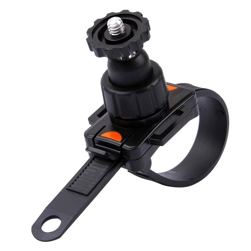 Camera Mount Tripod Holder with Head strap / Helmet Hat for GoPro HERO4 / 3+ / 2 & 1,XiaoMi YI,SJCAM SJ4000 / SJ5000 / SJ6000 / SJ7000 / Kjstar Sport Camera (Black)