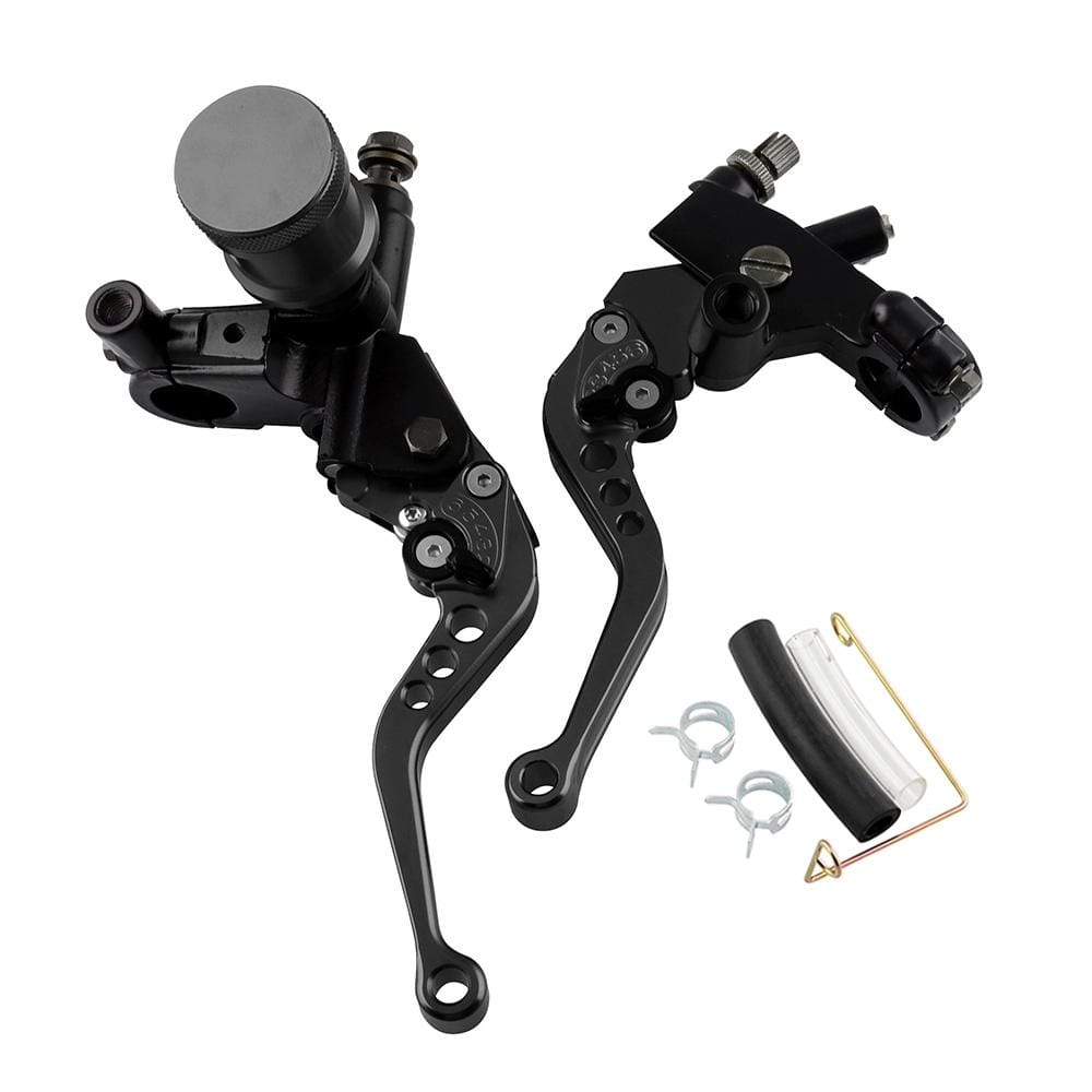 MB-MH032 Modified Motorcycle Mountain Bike Hydraulic Brake Clutch Cylinder Lever for 7/8 inch  Standard Handlebar (Black)