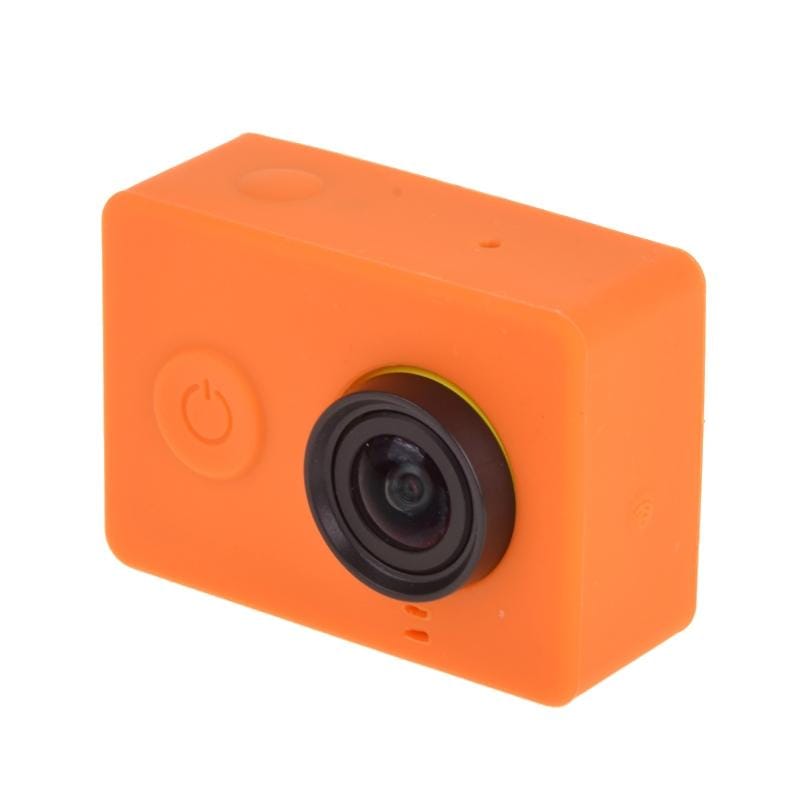Silicone Gel Protective Case for Xiaomi Yi Sport Camera (Orange)