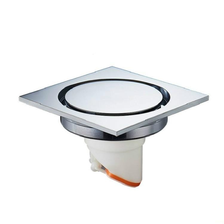 Kitchen Toilet Sewer Deodorant Anti-flooding Anti-odor Invisible Floor Drain (Chrome Finish)
