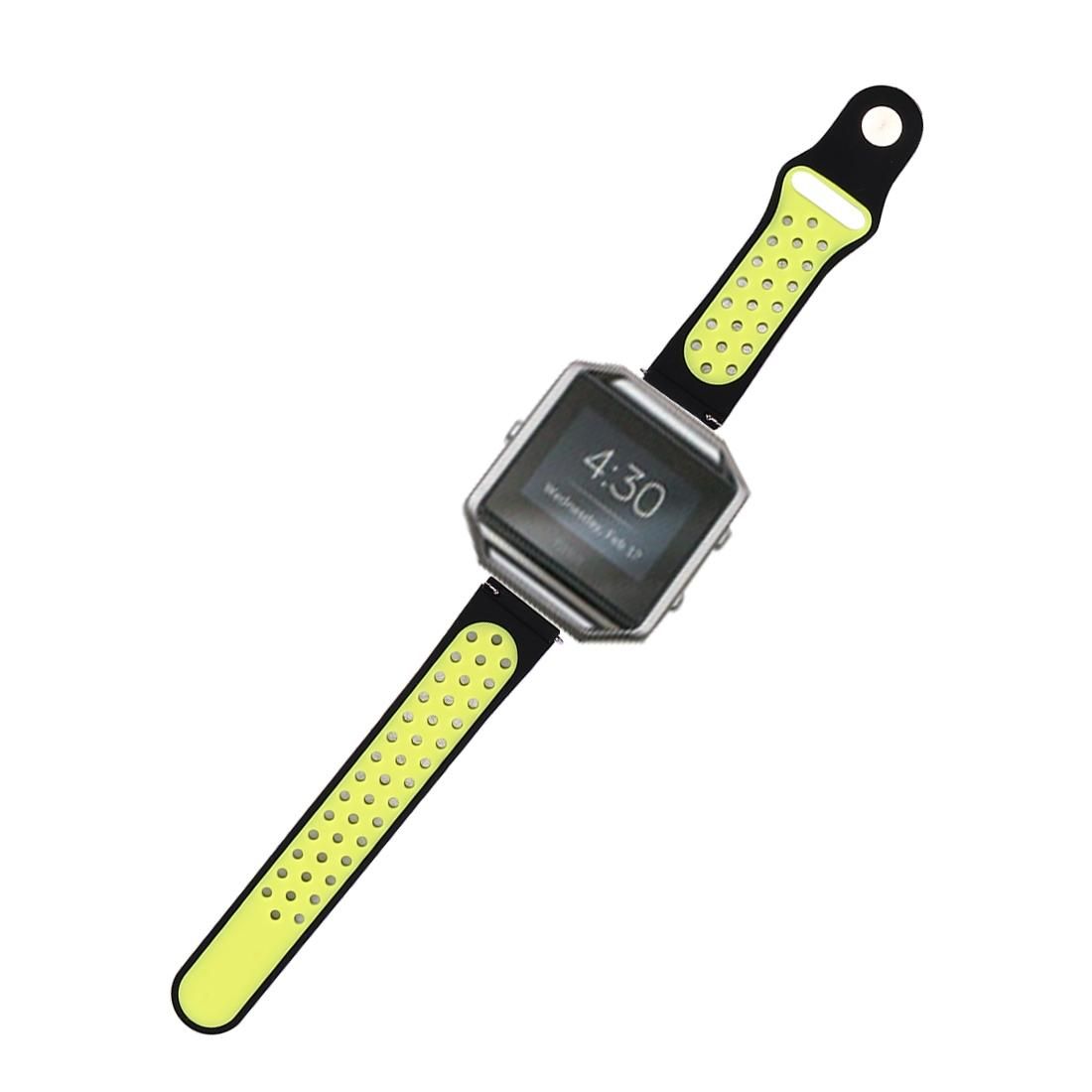 For Fitbit Blaze Watch Silicone Watchband, Length: about 24.2cm (Style10)