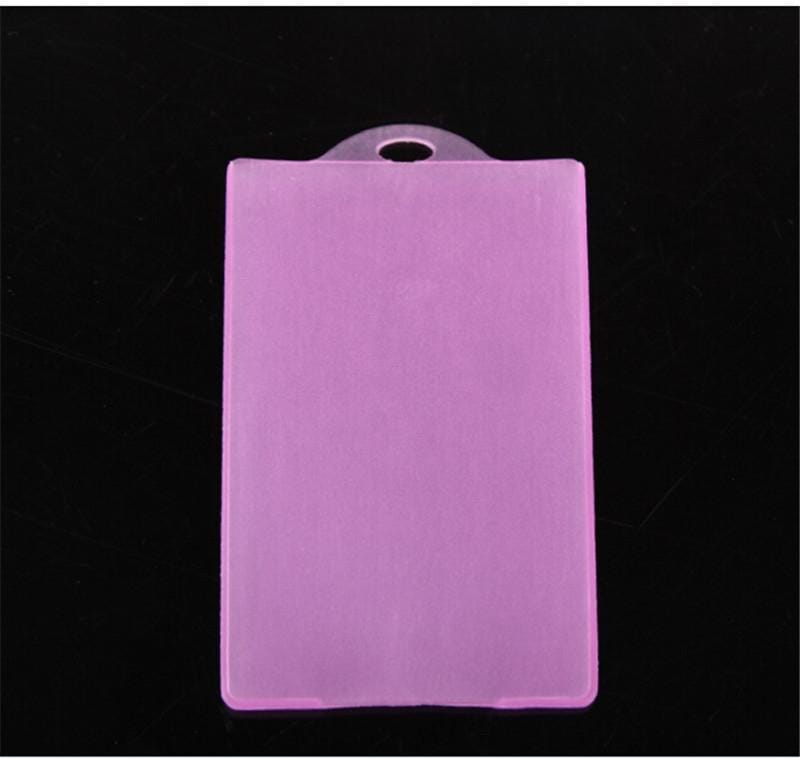 Travel Passport Card Holder Waterproof Pouch ID Case Bus Pass Cases Bussiness Note Holder Desk Organizer (Blue)