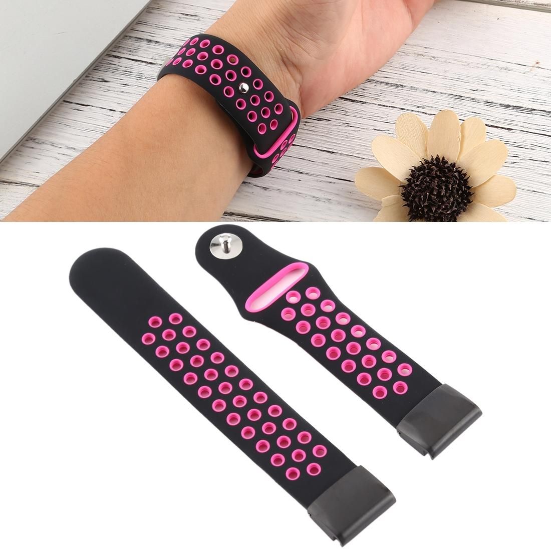 Smart Watch Silicone Wrist Strap Watchband for Garmin Fenix 5 (Magenta)