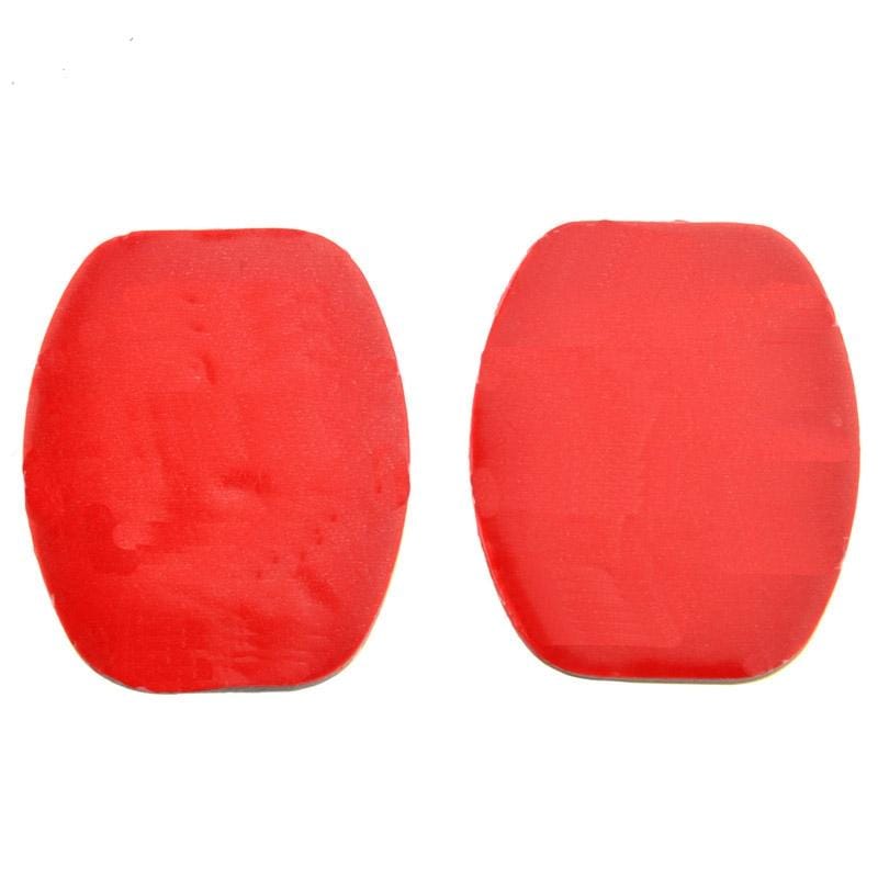 ST-12 2 Flat Surface Adapters + 2 Adhesive Mount Stickers for GoPro  NEW HERO /HERO6   /5 /5 Session /4 Session /4 /3+ /3 /2 /1, Xiaoyi and Other Action Cameras (Pink)
