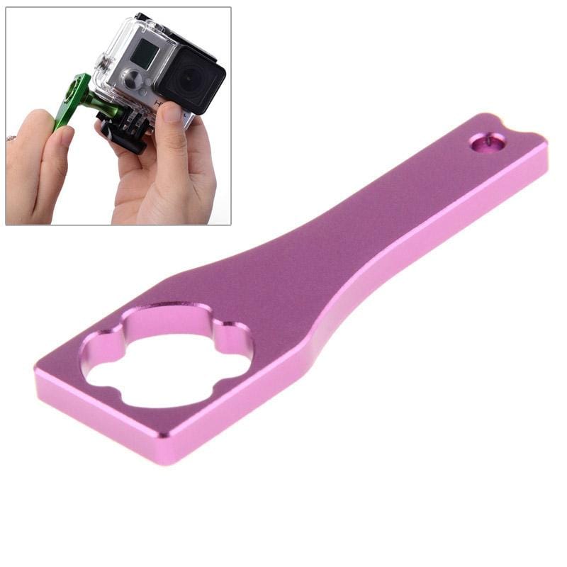 Metal Screw Rod Power Wrench Screw Cap Wrench Tools for GoPro  NEW HERO /HERO6   /5 /5 Session /4 Session /4 /3+ /3 /2 /1 (Red)