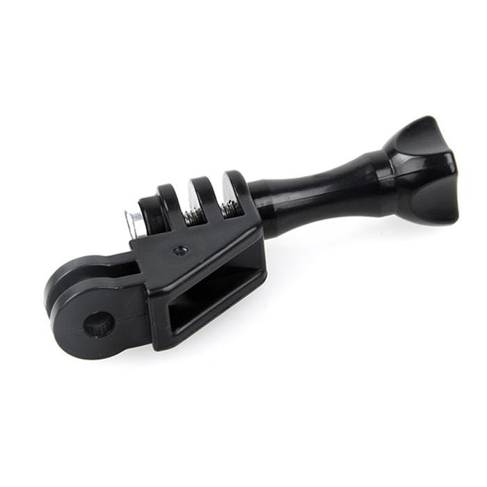 TMC HR277 Compact 90 Degree Elbow Mount for GoPro  NEW HERO /HERO6   /5 /5 Session /4 Session /4 /3+ /3 /2 /1, Xiaoyi and Other Action Cameras (Grey)
