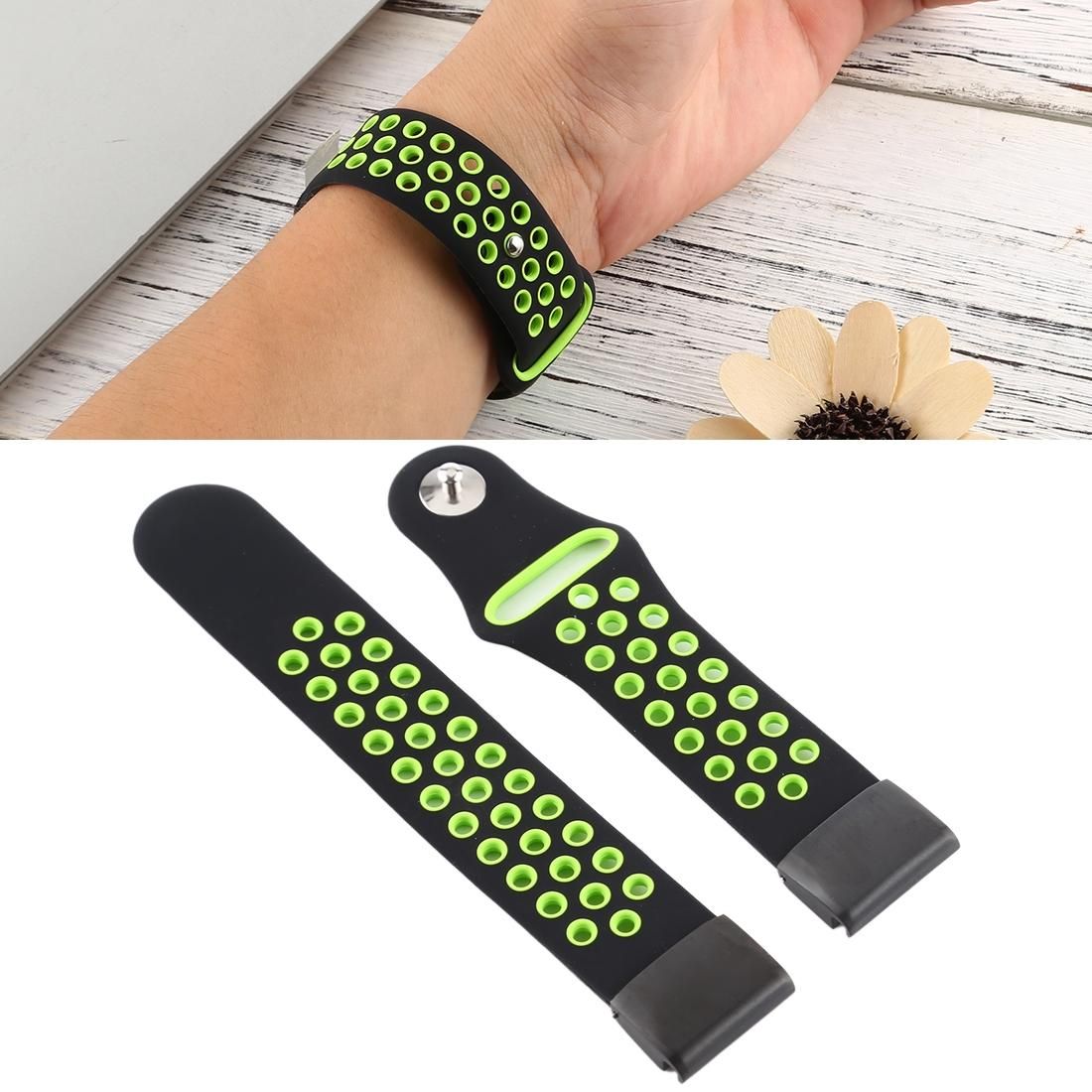 Smart Watch Silicone Wrist Strap Watchband for Garmin Fenix 5X (Green)