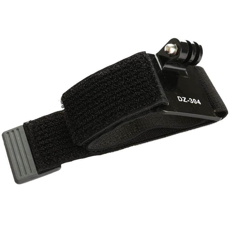 Dazzne DZ-304 Sports Diving Wrist Strap Mount + Adjustable Elastic Hook and Loop Fastener for GoPro HERO4 / 3+ / 3 / 2 / 1 (Black)