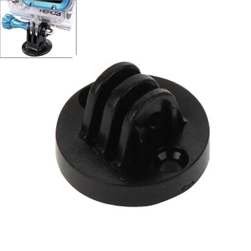GP267 Camcorder Mount Adapter to Tripod Stand for GoPro HERO6/ 5 /5 Session /4 /3+ /3 /2 /1 (Red)