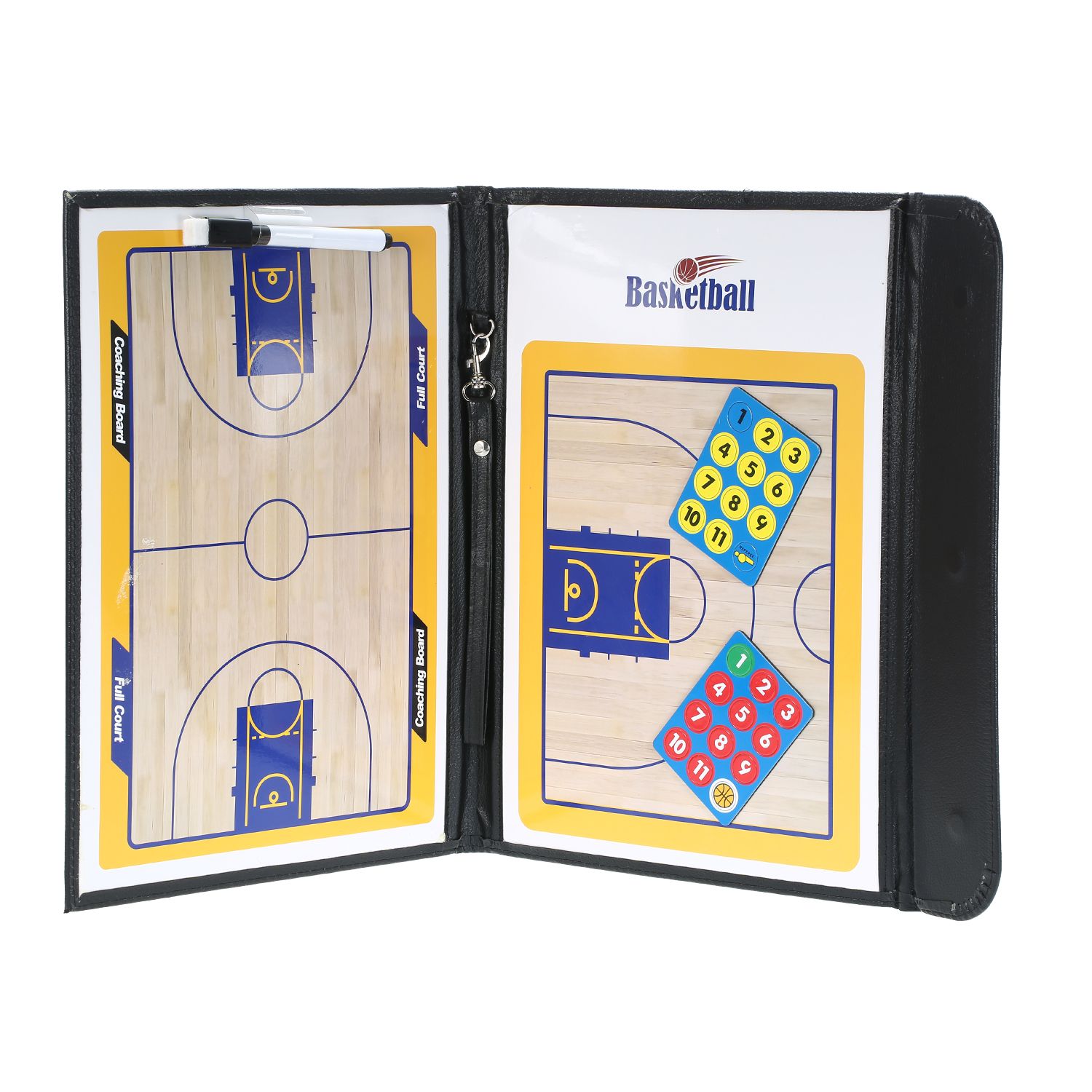 Basketball Coaches Magnetic Tactic Board Foldable Strategy - Basketball