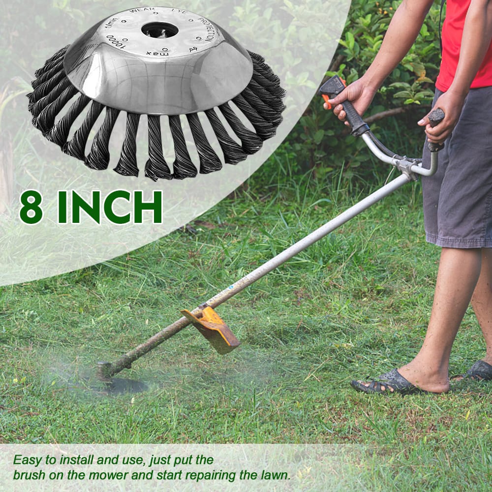 8 inch Grass cutter Trimmer parts General Wear-Resistant - 8in