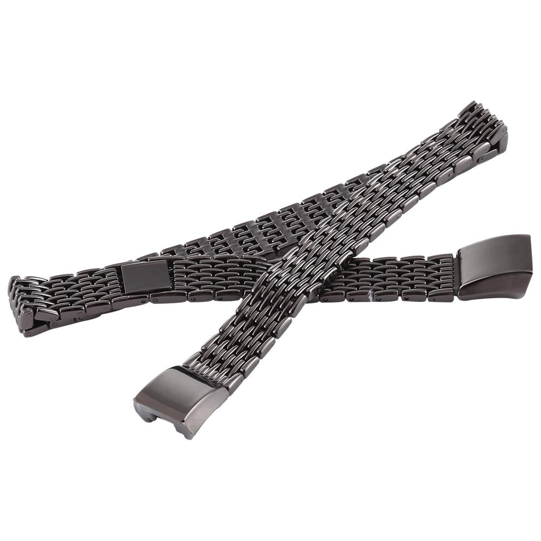 For Fitbit Alta Stainless Steel Replacement Wrist Strap Watchband (Silver)