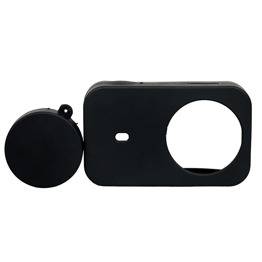 For Xiaomi Mijia Small Camera Silicone Protective Case with Lens Cover (White)