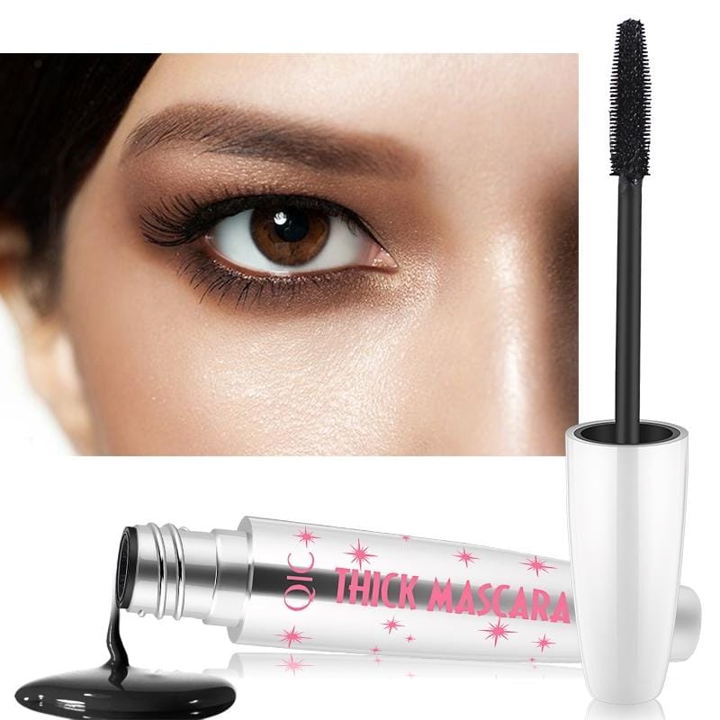 QIC Q805 Waterproof 4D Mascara Black Thick Lengthening Eye Lashes