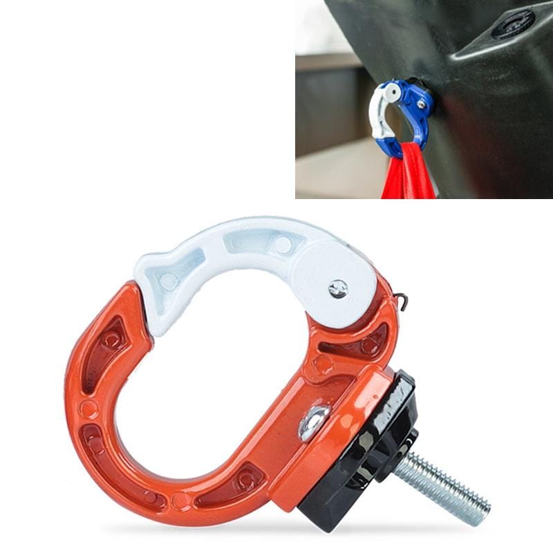 Durable Aluminum Alloy Bag Hook for Motorcycle / Bicycle (Orange)