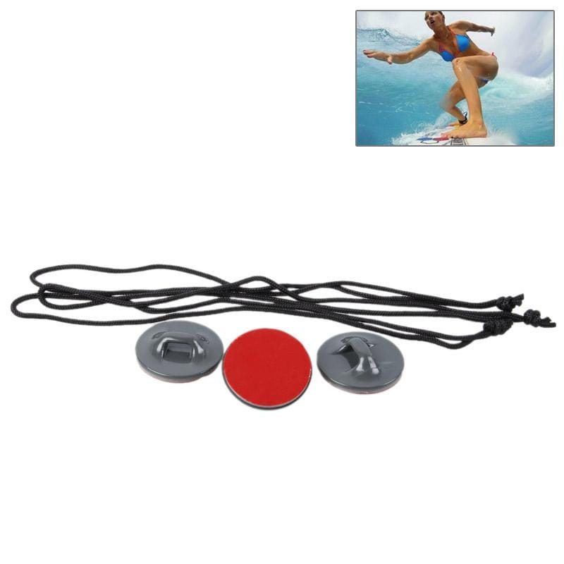 TMC Camera Tethers Set for GoPro HERO6 /5 /5 Session /4 Session /4 /3+ /3 /2 /1, Xiaoyi and Other Action Cameras, HR159 (Grey)