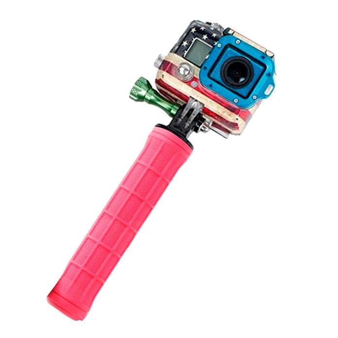 ST-165 Stabilizer Grip / Self-Timer Bracket for GoPro  NEW HERO /HERO6   /5 /5 Session /4 Session /4 /3+ /3 /2 /1, Xiaoyi and Other Action Cameras (Pink)