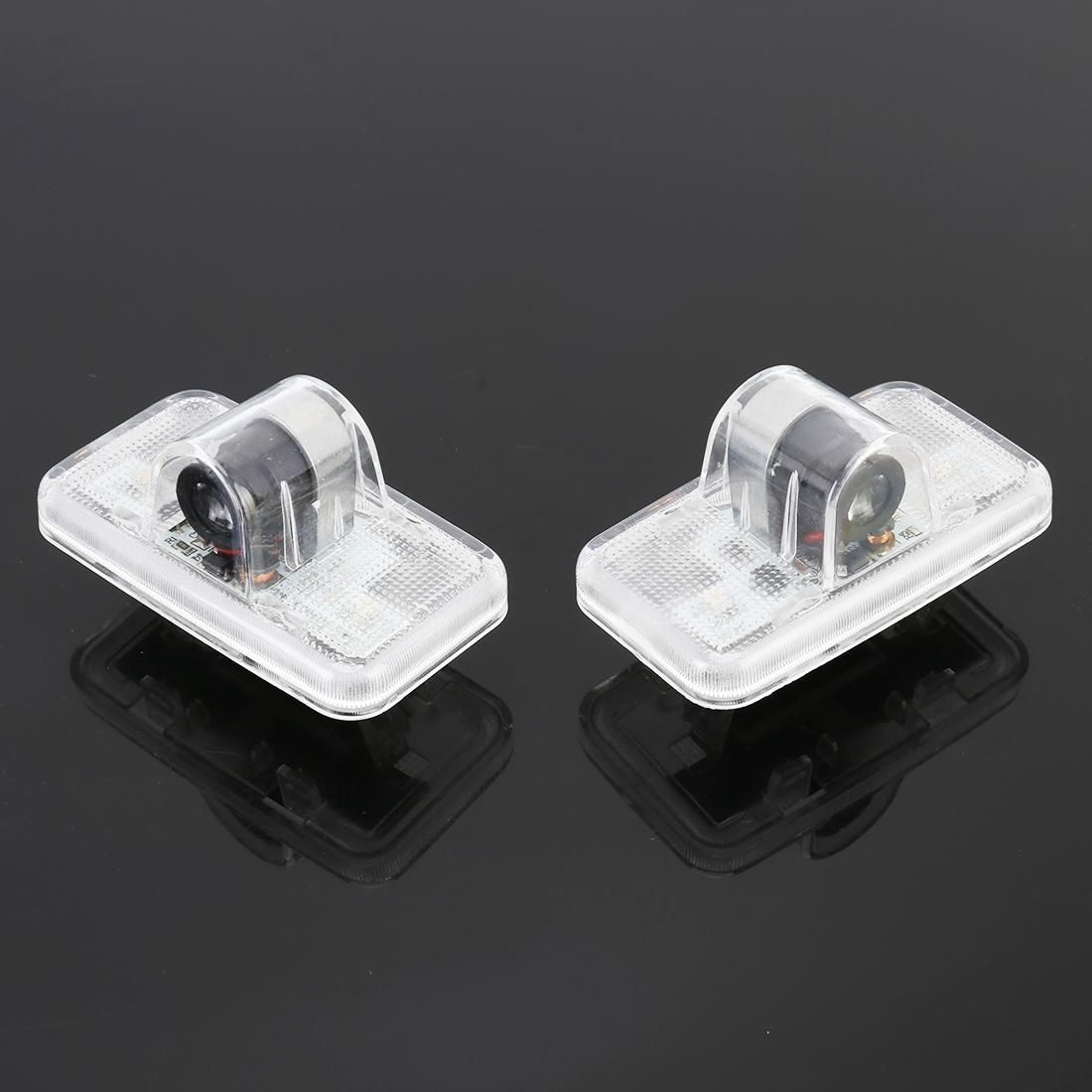 2 PCS LED Car Door Welcome Logo Car Brand 3D Shadow Lights for Nissan Murano 2011-2013