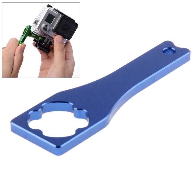 Metal Screw Rod Power Wrench Screw Cap Wrench Tools for GoPro  NEW HERO /HERO6   /5 /5 Session /4 Session /4 /3+ /3 /2 /1 (Dark Blue)