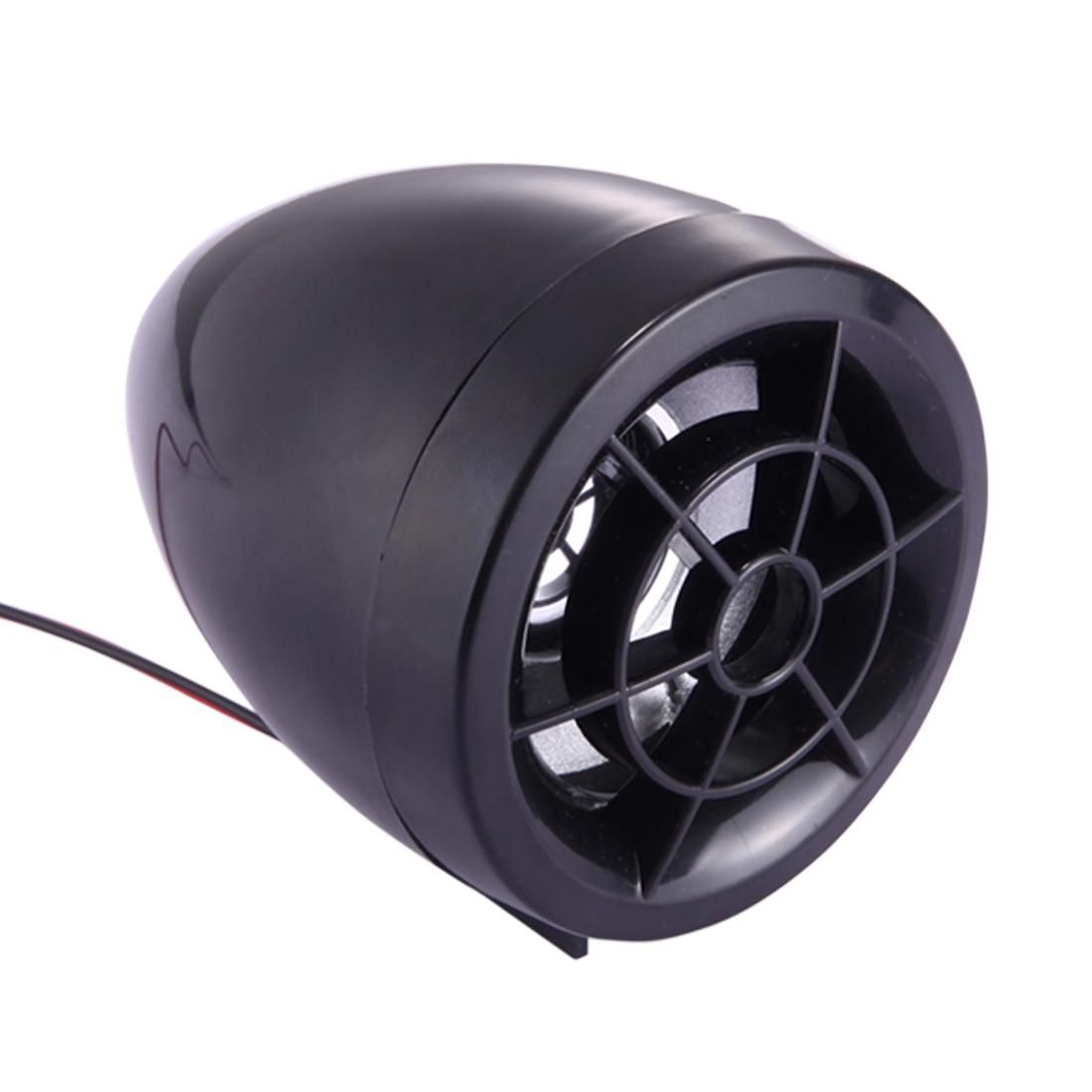 Motorcycle Anti-theft Digital MP3 with 2.5 inch Speaker, FM Radio & Remote Control, Support SD Card & USB Flash Disk (Black)