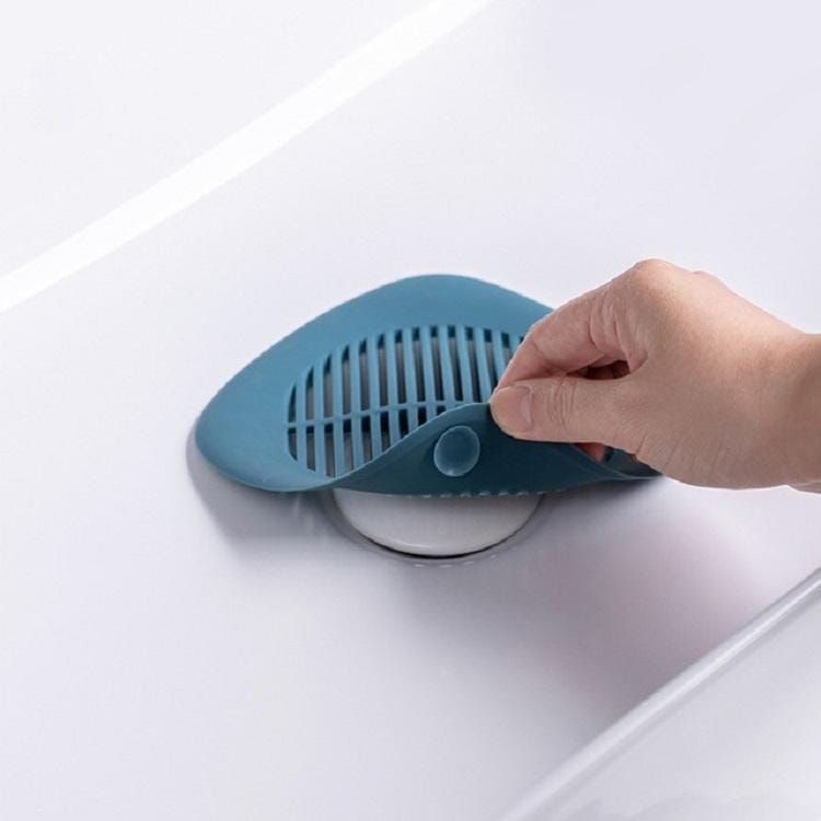 Square Sink Filter Bathroom Anti-hair Toilet Floor Drain Cover Home Kitchen Sewer Pool Filter (Dark Blue)