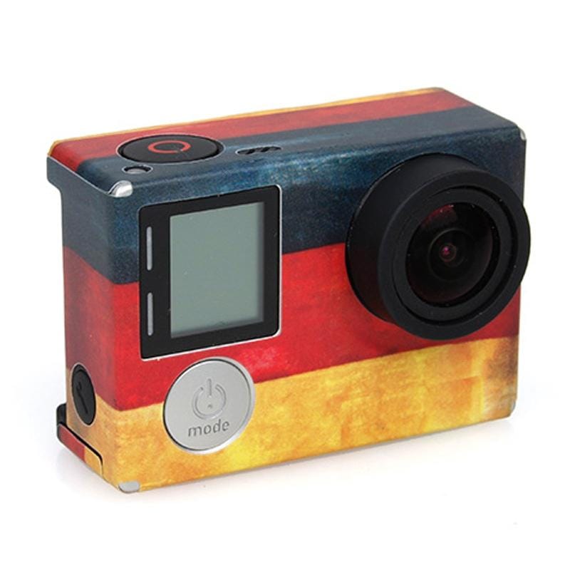 TMC German Flag Pattern Sticker for GoPro HERO4 (Style2)