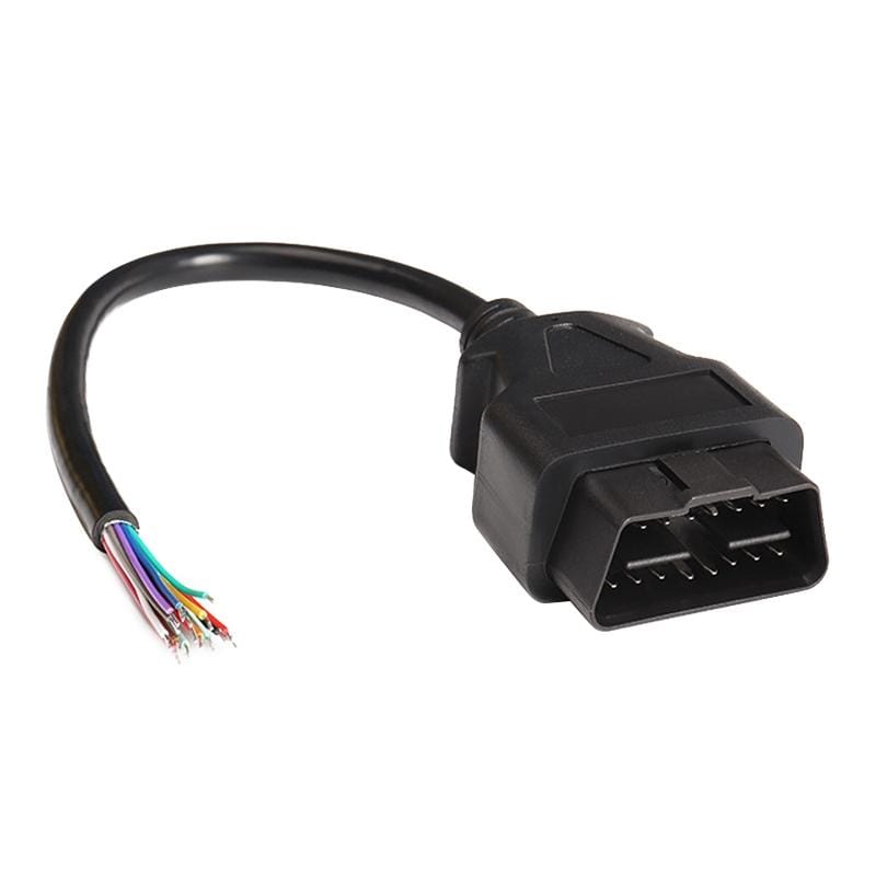 16PIN Male OBD Cable Opening Line OBD 2 Extension Cable for Car Diagnostic Scanner, Cable Length: 100cm