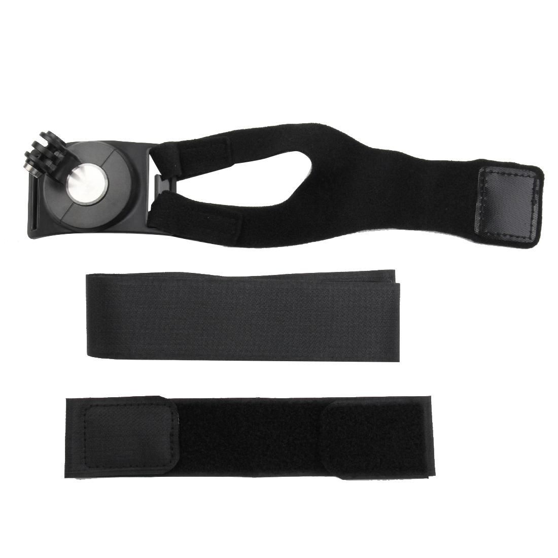 PULUZ 3 in 1 Hand Wrist Arm Leg Straps 360-degree Rotation Mount  for GoPro HERO9 Black / HERO8 Black / HERO7 /6 /5 /5 Session /4 Session /4 /3+ /3 /2 /1, Xiaoyi and Other Action Cameras (Black)