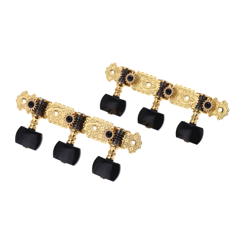 Alice AOS-020B3P 1 Pair Gold-Plated 3 Machine Head Classical