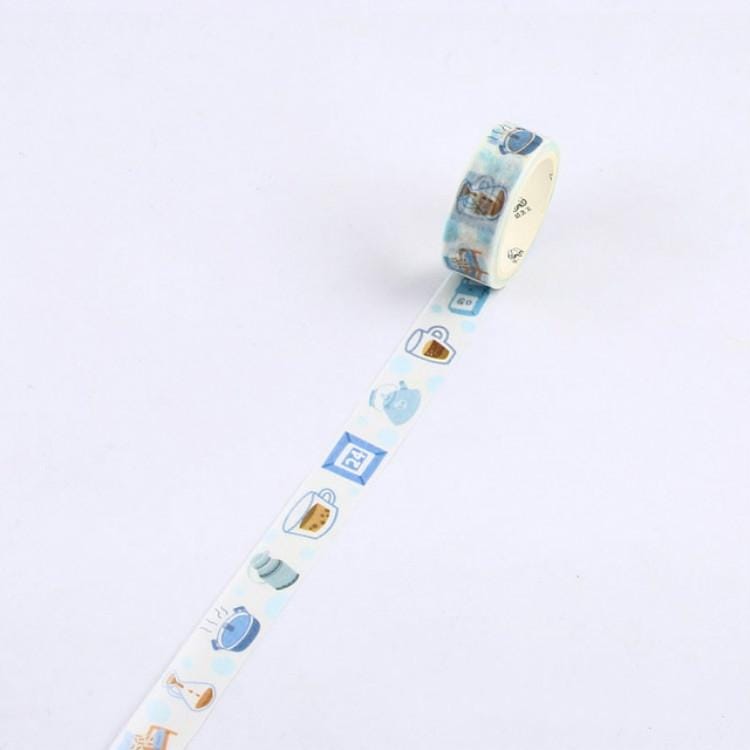 Hand Tape Small Fresh Salt Based Girl JPaper Tape Hand Account Decoration Material Stickers (Hug Afternoon)