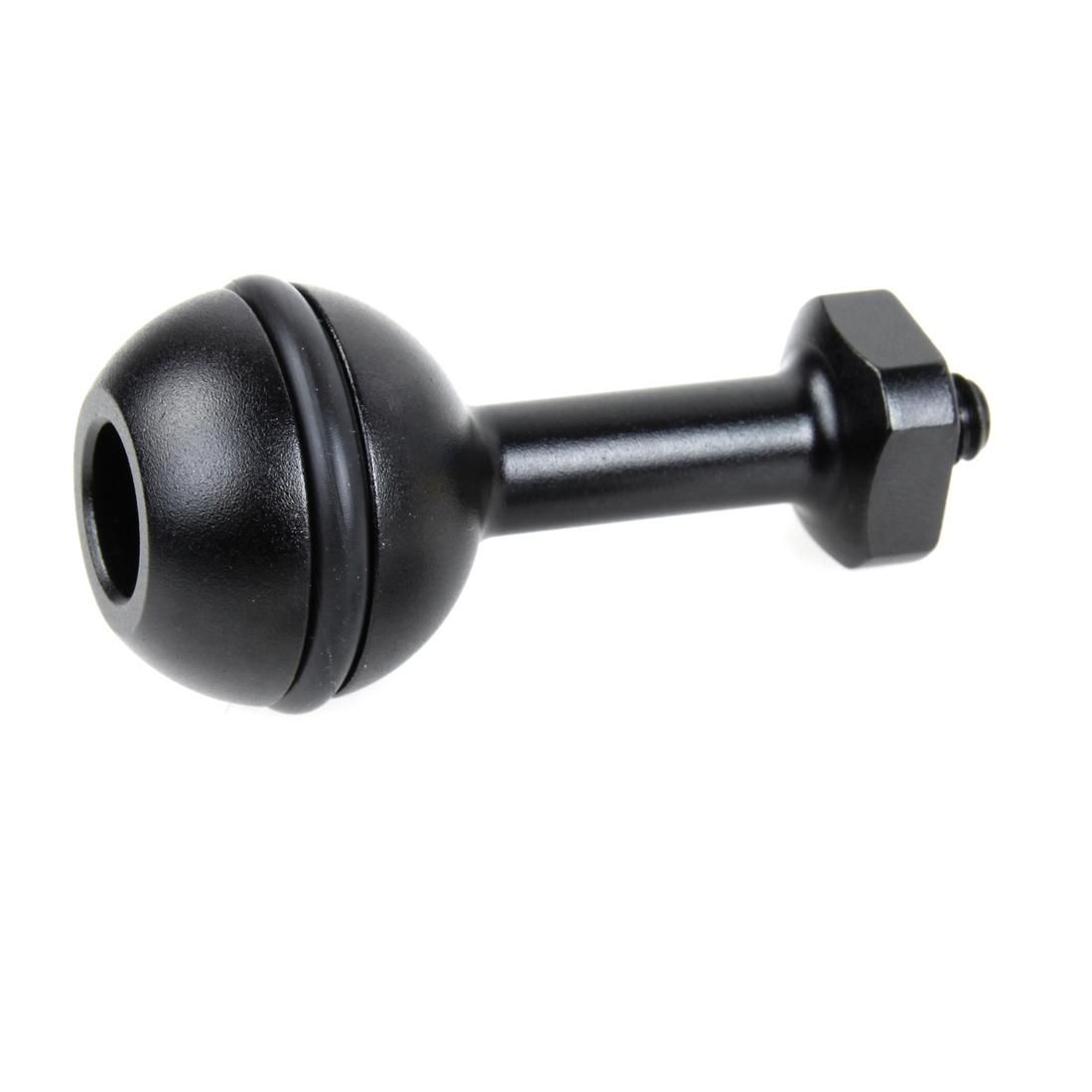 TMC HR371 Aluminum 1/4 inch Screw Ball Adapter Mount for GoPro  NEW HERO /HERO6   /5 /5 Session /4 Session /4 /3+ /3 /2 /1, Xiaoyi and Other Action Cameras, Suitable for S-DLP-2633 / S-DLP-2630 (Red)