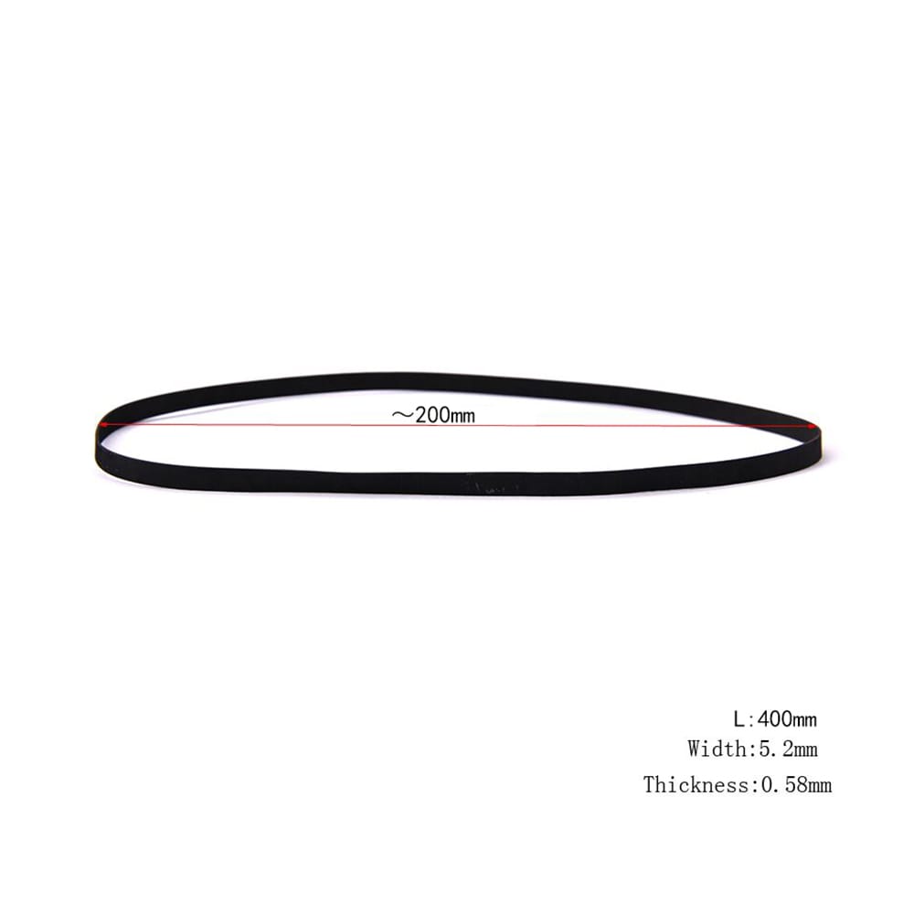 Rubber Turntable Belt Phonograph Record Player Belt - Perimeter 40cm