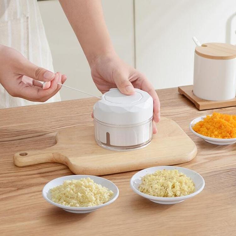 Household Multi-function Kitchen Garlic Device Manual Pounding Garlic (Nordic Blue)